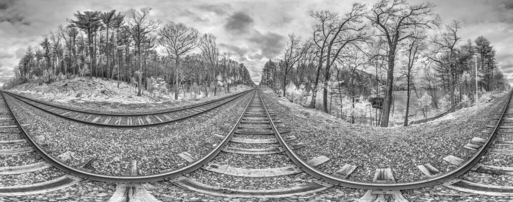 Railroad At Walden Pond Cropped